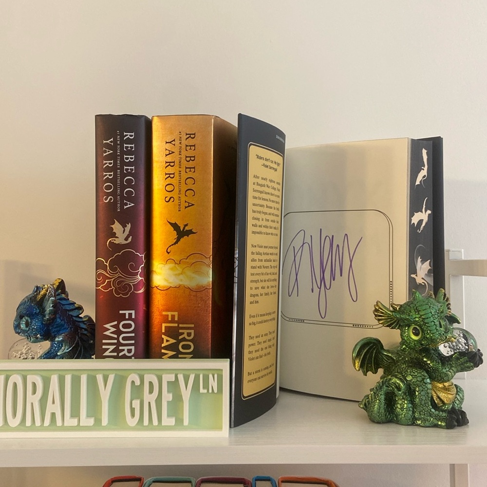 Hand Signed Onyx Storm by Rebecca Yarros